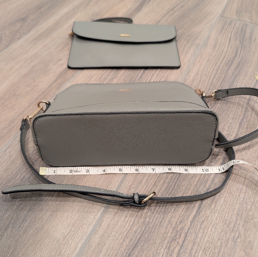 Lovevook Gray Crossbody Bag & Clutch - Picture 8 of 14